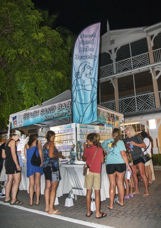 Beach Sand Babe Jewelry vendor booth