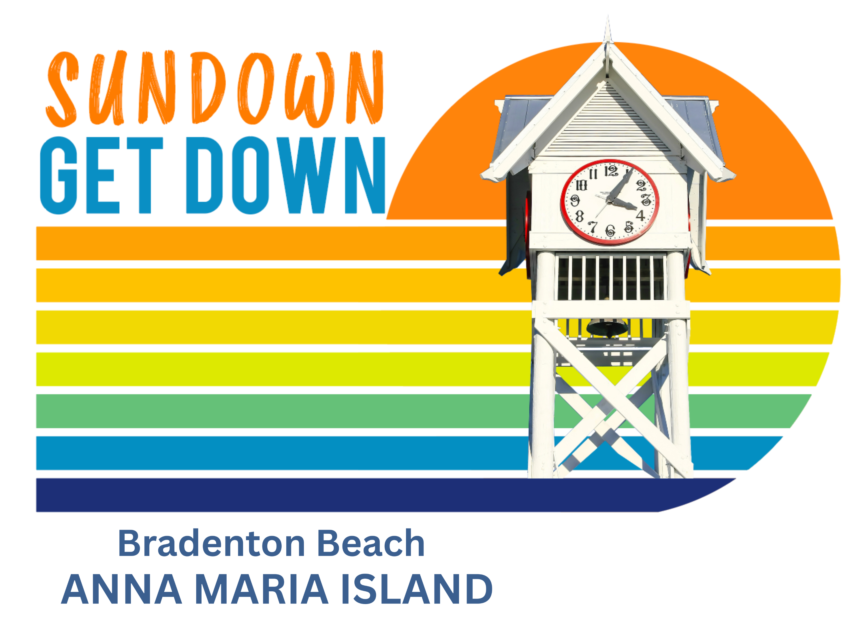 Sundown Get Down — Monthly street party on Bridge Street in Bradenton Beach, Anna Maria Island, Florida